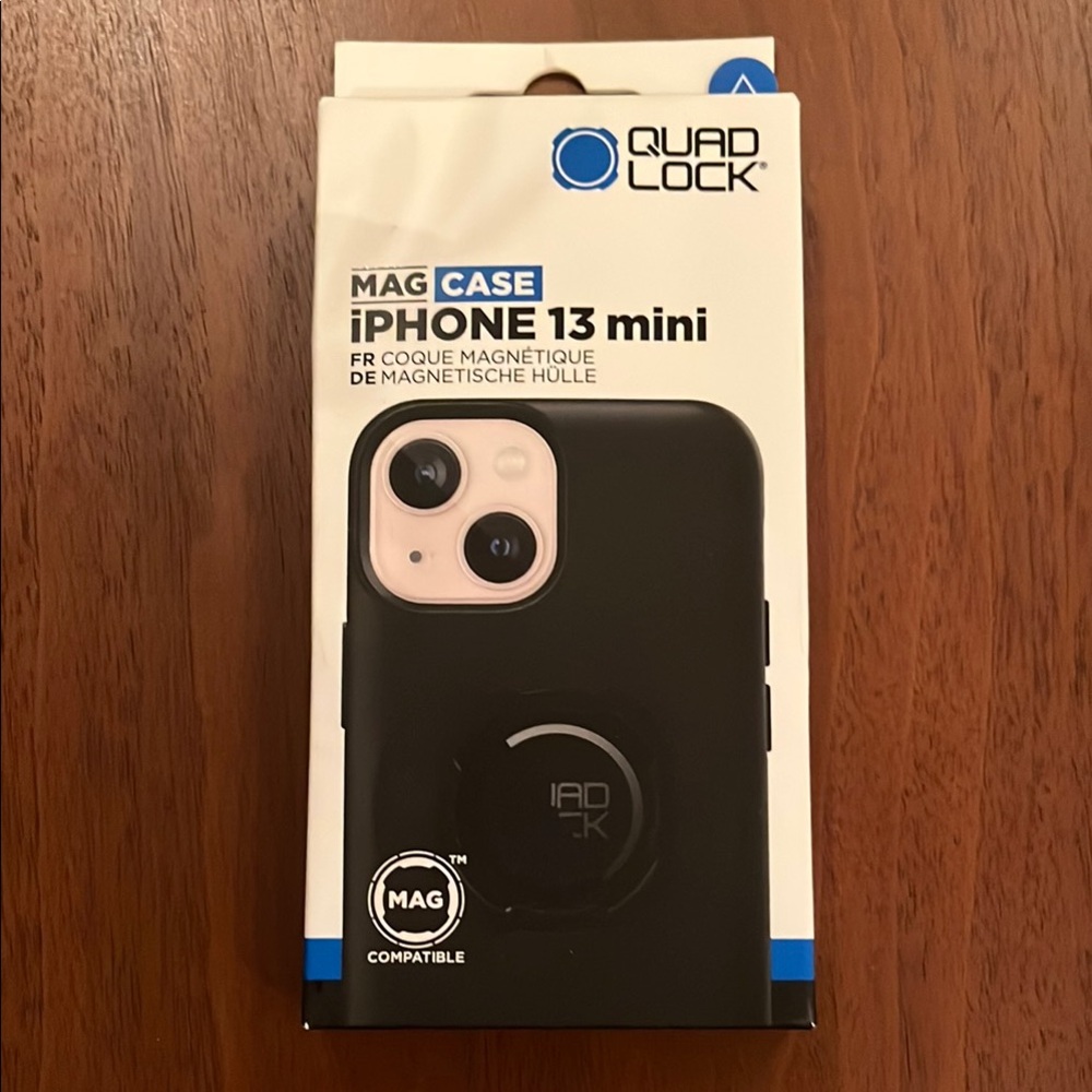 iPhone 13 Mini MagSafe Compatible Case - Black